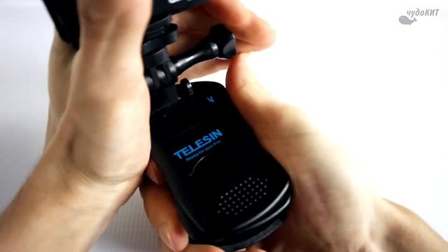 Клипса - зажим для крепления экшн камер на ремень или одежду | GoPro | TELESIN | Китай