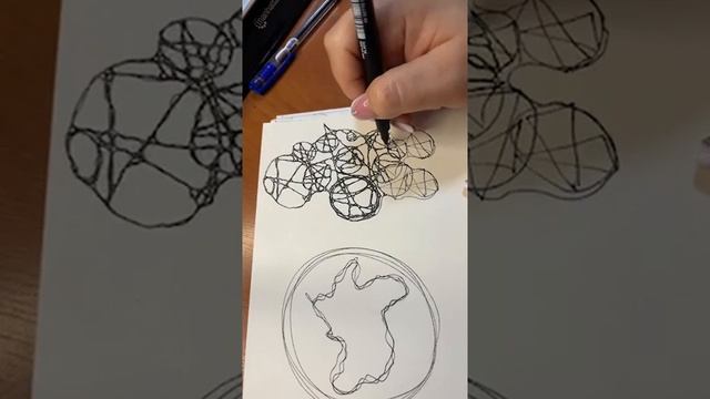 Уникальность. Нейрографический рисунок. смотреть онлайн