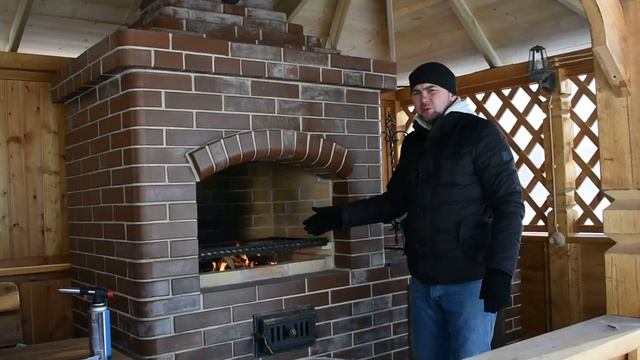 Летняя беседка/Мангал/Столешница с мойкой. Компания Печная Артель. смотреть онлайн