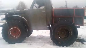 Самодельный вездеход из ЗиЛ-157