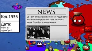 История Европы 1935-1939 годов | Country Balls