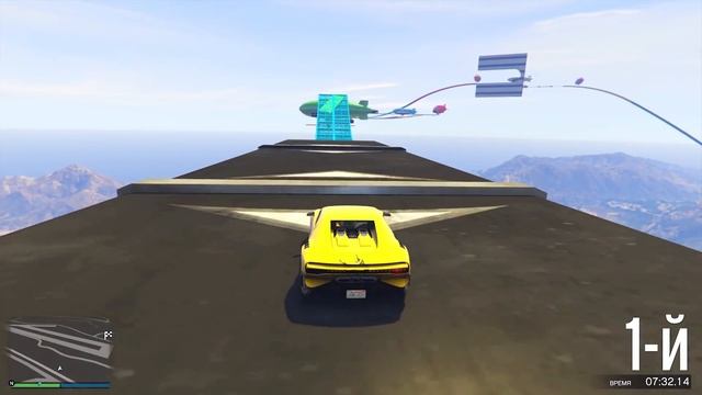 1 ЧЕКПОИНТ - 1 ПИЦЦА - 1 ПОБЕДИТЕЛЬ! ТОЛЬКО ОДИН АДСКИЙ ЧЕКПОИНТ НА ВЕСЬ СКИЛЛ ТЕСТ В GTA 5 ONLINE