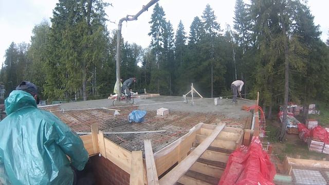 3. Заливка ребристого перекрытия. Монолит. смотреть онлайн