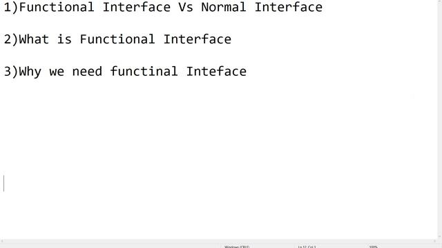 Functional Interface/ Lambda /Why Functional Interface/Why Lambda Expression/Java 8 interview/ смотреть онлайн