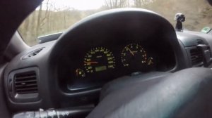 Subaru Forester SF5 Turbo without muffler