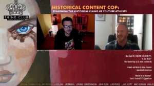 🔴 Historical Content Cop: Examining the Historical Claims of YouTube Atheists Author Tim O'Neill