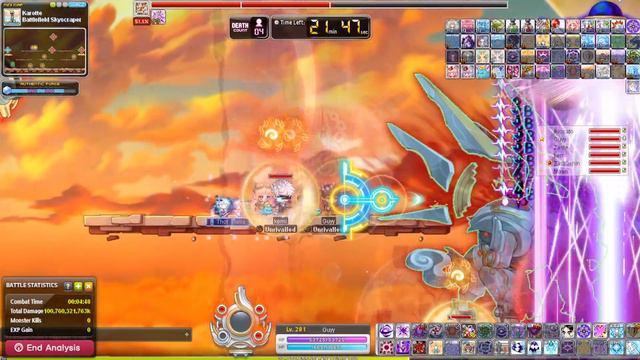 [MapleSEA Aquila] First MSEA NightLord Kalos Clear POV! We did it???? смотреть онлайн