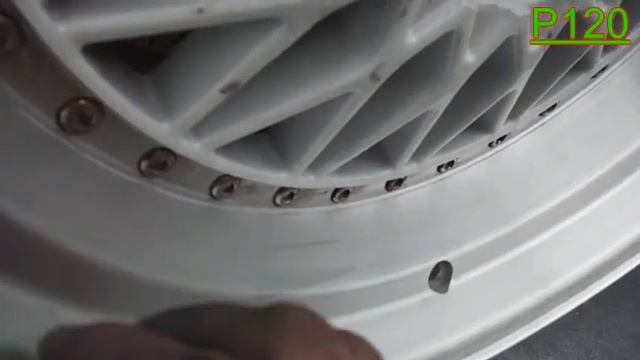 Полировка полок дисков своими руками минимум затрат реплика BBS