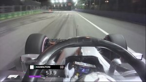 Lewis Hamilton's Stunning Pole Lap | 2018 Singapore Grand Prix