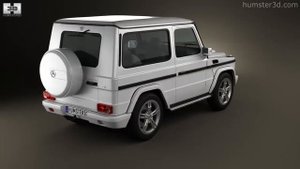 Mercedes-Benz G-Class 3-door 2011 by 3D model store Humster3D.com