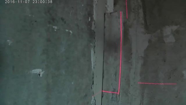 Угол 90°. Выставляем с помощью лазерного уровня угол 90 ° . смотреть онлайн