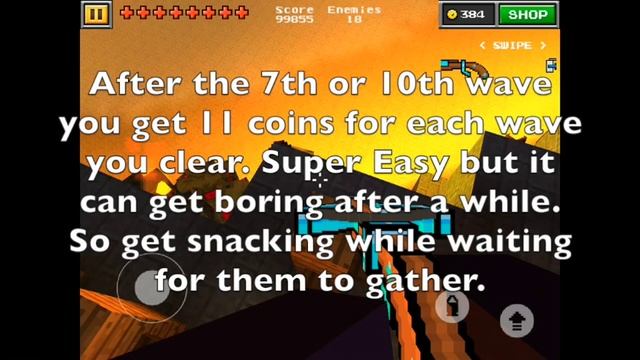 Arena Coliseum Survival - Out of Map Glitch Tips and Tricks - Pixel Gun 3D - No Potions Needed смотреть онлайн