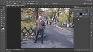 Photoshop - использование маски и размытия по Гаусу