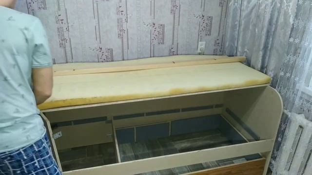 Детская кровать с выдвижным ящиком своими руками. Кровати для девочек. DIY children's beds.