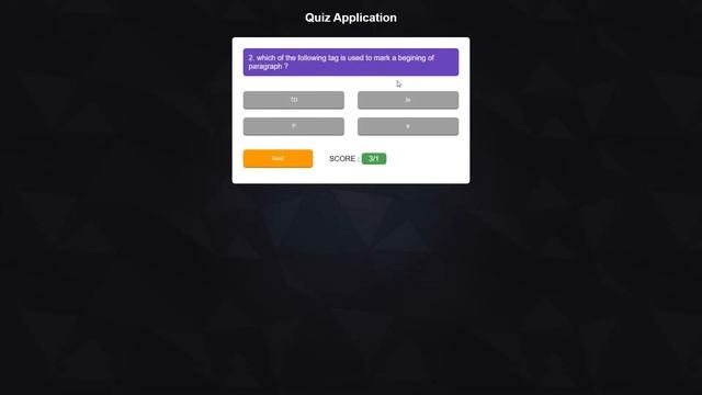 Quiz App | Javascript | Bootstap | 2020