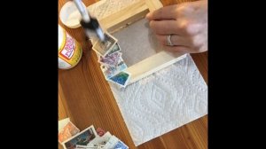 Stamp Decoupage