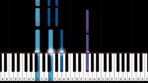 Boys Like Girls - The Great Escape (piano tutorial)