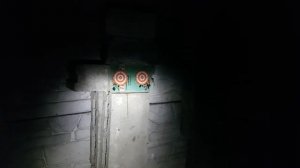 Ночные стрельбы из пневматики с оптикой - это реально. 27 метров. Стреляю на свет зажигалки Zippo