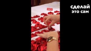 Мастер-класс: букет роз из атласной ленты