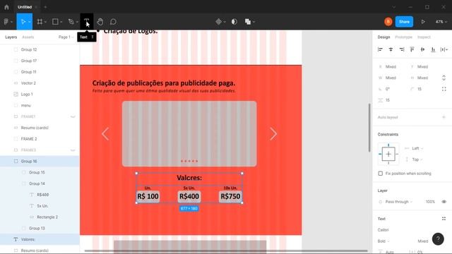 Criando UI no Figma do 0 - Aprimorando Wireframe - 3 смотреть онлайн