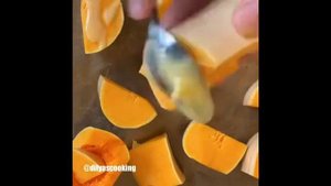 Тыква запечённая в духовке кусочками?