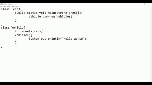 Constructor in Java  | Java Tutorials For Beginners | RKSolTech
