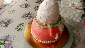 3 D Торт " Гномик ". Украшение торта