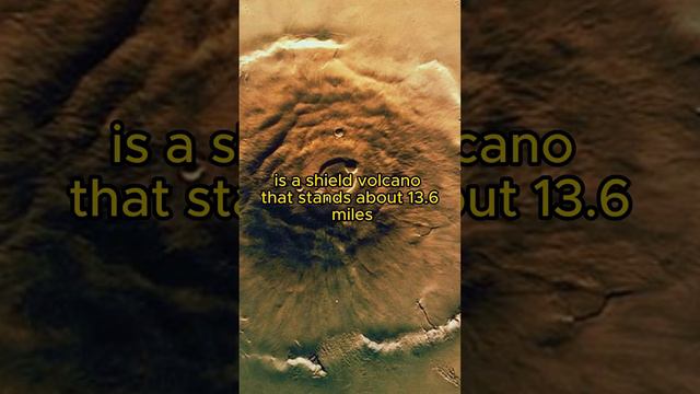 Olympus Mons, the Giant Among Volcanoes #volcano #facts #unknownfacts #mars #earth #everest