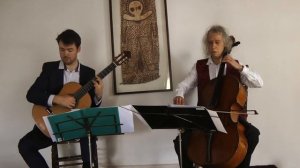 Piazzolla "Milonga del Angel" / Cello & Guitar Duo