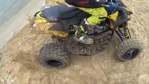 ЧУМАЗАЯ покатушка в лесу на квадроциклах YAMAHA!