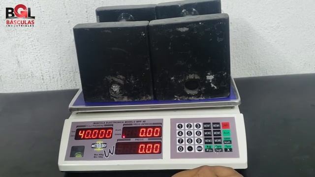 Калибровка настольных весов BPP 40 смотреть онлайн