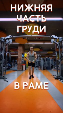 Низ груди в раме