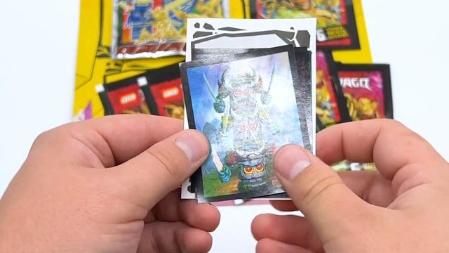 Opening Lego Ninjago MYSTERY Sticker Collections! смотреть онлайн