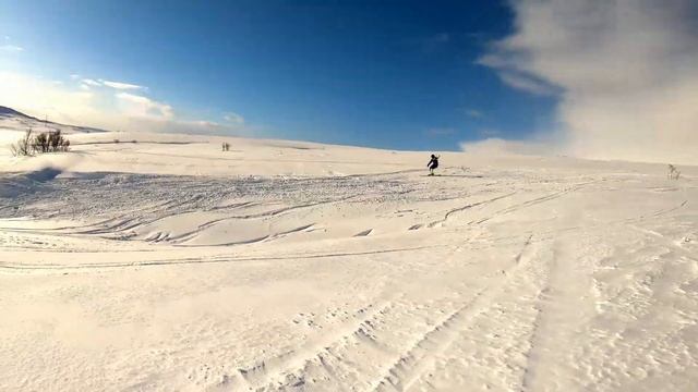 В тундру ездили ребята 2019. Сноукайтинг и вот это все. смотреть онлайн