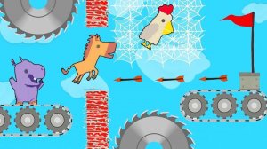 ЭТА ИГРА ОСТАВИТ ТЕБЯ БЕЗ ДРУЗЕЙ! - Ultimate Chicken Horse!