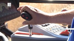 В Шарыповском районе презентовали новейший китайский комбайн ?? lOVOL GK 120 PRO