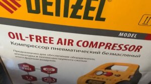 компрессор DENZEL РС 1 6-180 - Неудачная покупка / Личное мнение