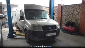 Замена подшипника передней левой ступицы на FIAT Doblo Cargo 1,3 Multijet  Фиат Добло 2008