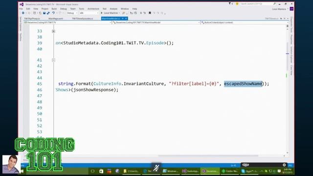 Coding 101 80: TWiT API - 1 of 4