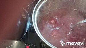 Готовим очень вкусный вишневый мусс из манки.