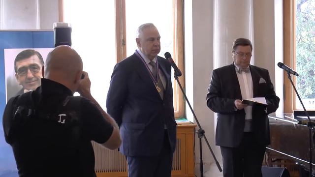 Волейбол. Виктор Свиридов награждение 
