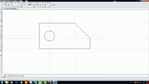 Компас 3D   Как сделать простой чертеж.