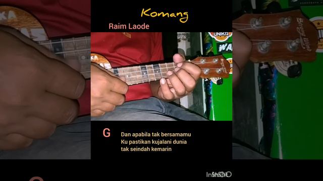 Komang -  Raim Laode #ukulele #chord