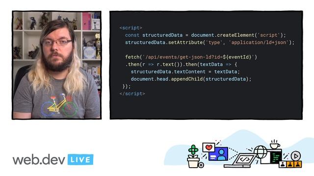 Implementing structured data with JavaScript