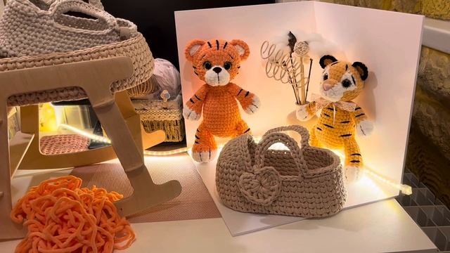 Вязовлог / заказ на тигрят / кукольные люлечки на ярмарку смотреть онлайн