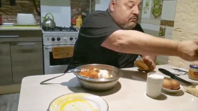 Крабовые шарики из крабовых палочек.Вкусные котлетки.