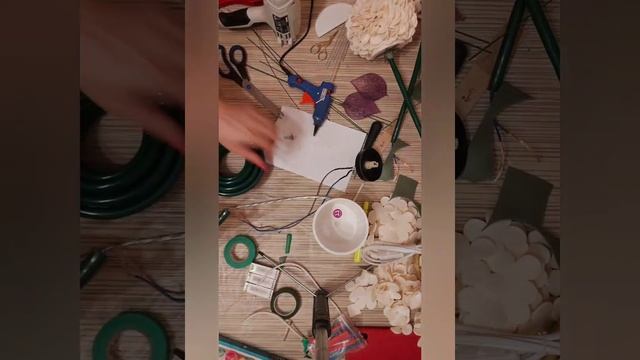 Светильник Гортензия из изолона или фоамирана смотреть онлайн