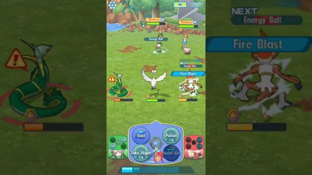 Pokemon Masters Strike Supercourse: Gardenia "Very Hard" (actually pretty hard) FLINT IS MVP смотреть онлайн