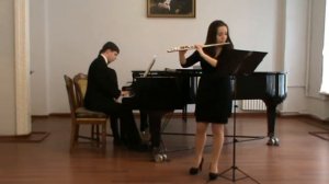 Вороновская Юлия, Илющенко Михаил [Ф.Пуленк Соната для флейты и фортепиано в 3 ч.]