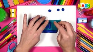 Лепим из пластилина камаз /«ШАЯН пластилин»